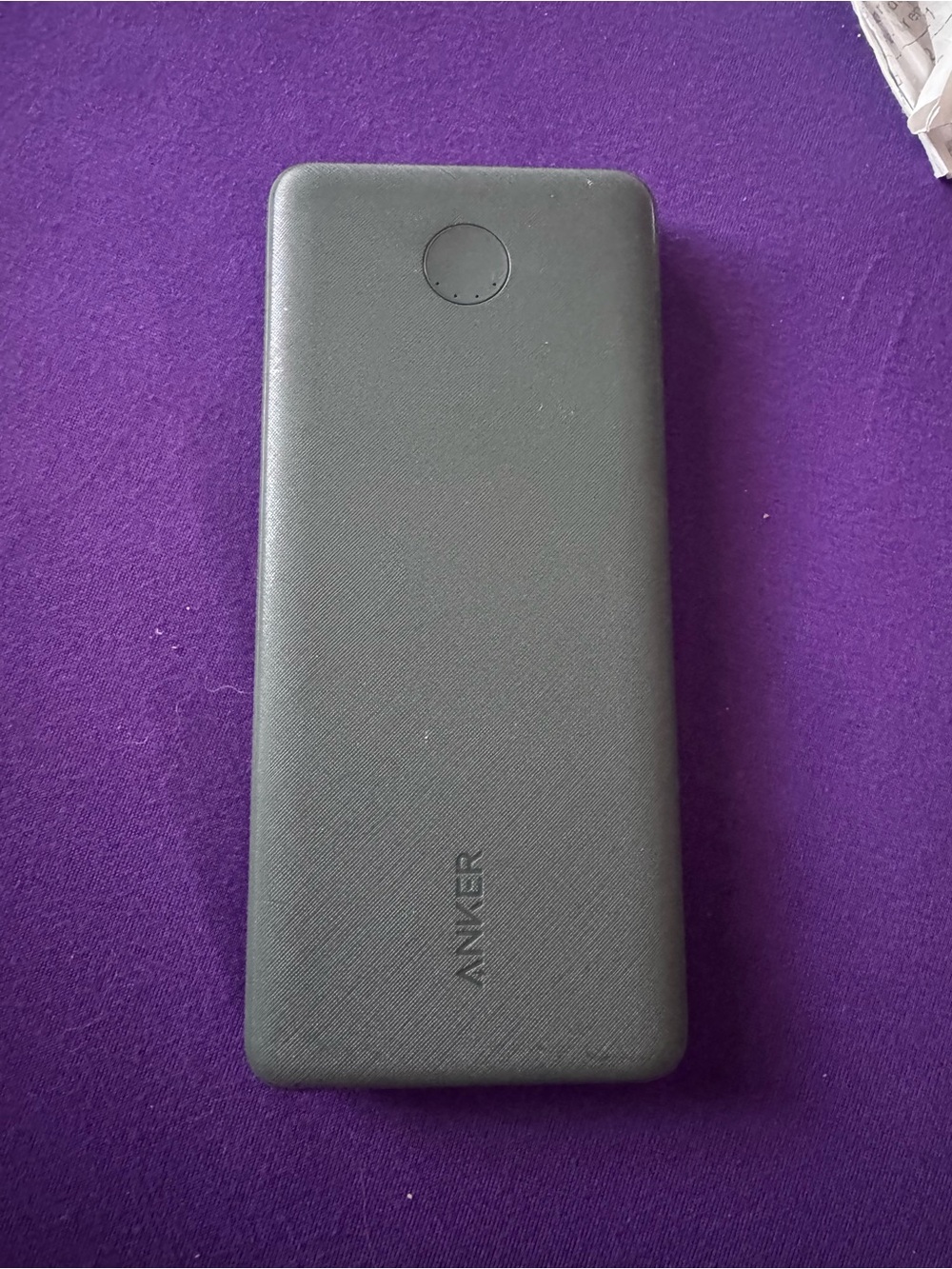 Anker Portable Power Bank in Dark Gray